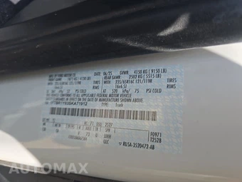 2025 Ford Transit 250 Cargo Van Low Roof 130.0" WB - miniatura 13