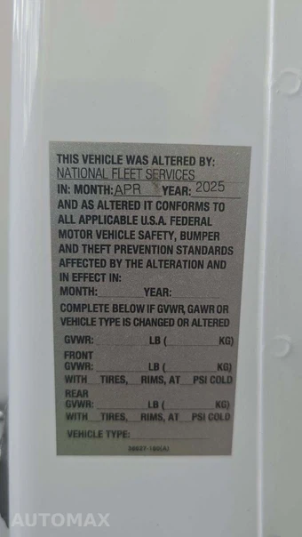 2025 Ford Transit 250 Cargo Van Low Roof 130.0" WB - miniatura 17