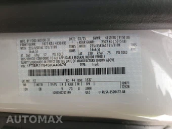 2025 Ford Transit 250 Cargo Van Low Roof 130.0" WB - miniatura 13