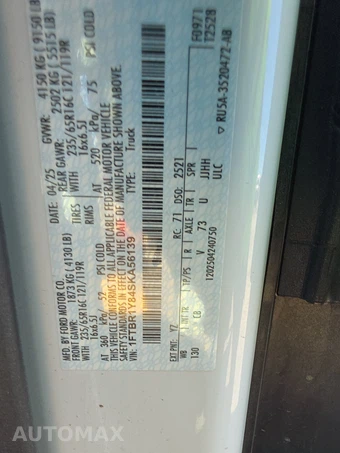 2025 Ford Transit 250 Cargo Van Low Roof 130.0" WB - miniatura 14