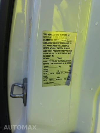 2025 Ford Transit 250 Cargo Van Low Roof 130.0" WB - miniatura 13