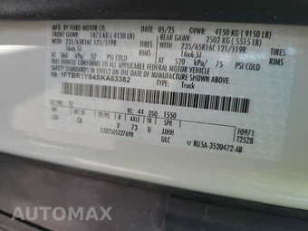 2025 Ford Transit 250 Cargo Van Low Roof 130.0" WB - miniatura 13