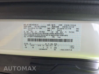 2025 Ford Transit 250 Cargo Van Low Roof 130.0" WB - miniatura 13