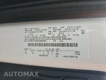 2025 Ford Transit 250 Cargo Van Low Roof 130.0" WB - miniatura 13