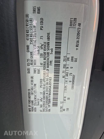 2025 Ford Transit 250 Cargo Van Low Roof 130.0" WB - miniatura 13