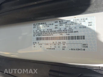 2025 Ford Transit 250 Cargo Van Low Roof 130.0" WB - miniatura 13