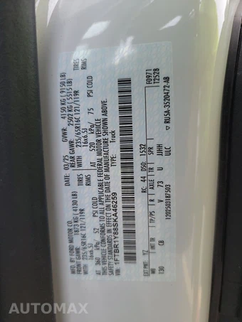 2025 Ford Transit 250 Cargo Van Low Roof 130.0" WB - miniatura 13
