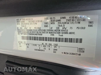 2025 Ford Transit 250 Cargo Van Low Roof 130.0" WB - miniatura 13