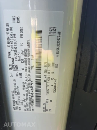 2025 Ford Transit 250 Cargo Van Low Roof 130.0" WB - miniatura 15