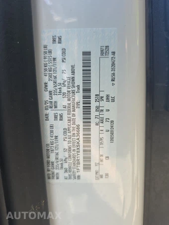 2025 Ford Transit 250 Cargo Van Low Roof 130.0" WB - miniatura 13