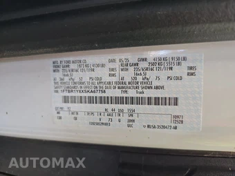 2025 Ford Transit 250 Cargo Van Low Roof 130.0" WB - miniatura 13