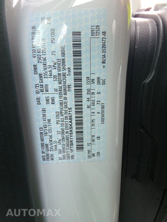 2025 Ford Transit 250 Cargo Van Low Roof 130.0" WB - miniatura 13