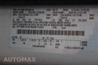 2025 Ford Transit 250 Cargo Van Medium Roof 148.0" WB - miniatura 8