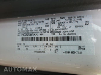 2025 Ford Transit Passenger Van XLT Medium Roof 148.0" WB - miniatura 13