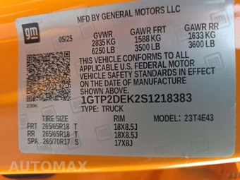 2025 GMC Canyon AT4 Crew Cab Medium Bed 4SG - miniatura 2