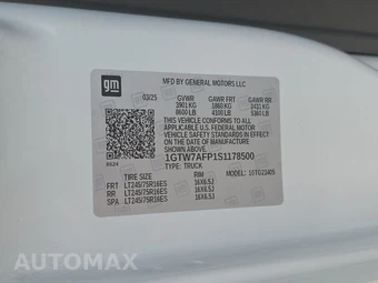 2025 GMC Savana 2500 Cargo Van 1WT 135.0" WB - miniatura 13