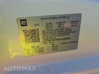 2025 GMC Savana 2500 Cargo Van 1WT 135.0" WB - miniatura 14