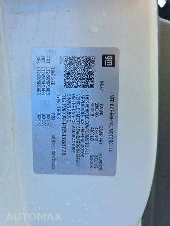 2025 GMC Savana 2500 Cargo Van 1WT 135.0" WB - miniatura 13