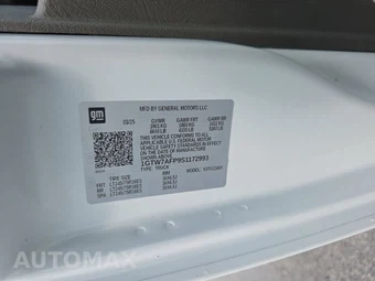 2025 GMC Savana 2500 Cargo Van 1WT 135.0" WB - miniatura 13