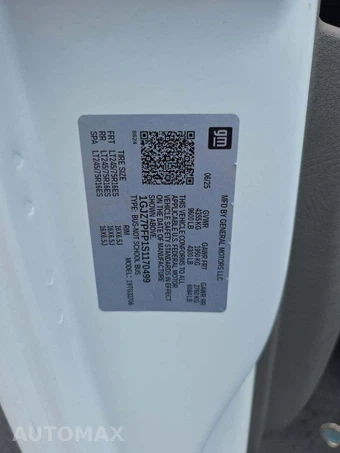 2025 GMC Savana 3500 Passenger Van LT 1LT 155.1" WB - miniatura 5