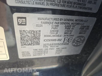 2025 GMC Sierra 1500 AT4 Crew Cab Short Bed 4SB - miniatura 14