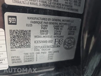 2025 GMC Sierra 1500 AT4 Crew Cab Short Bed 4SB - miniatura 14