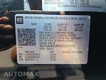 2025 GMC Sierra 1500 AT4 Crew Cab Short Bed 4SB - miniatura 2