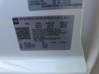 2025 GMC Sierra 1500 AT4 Crew Cab Short Bed 4SB - miniatura 5