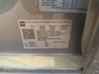 2025 GMC Sierra 1500 AT4 Crew Cab Short Bed 4SB - miniatura 5