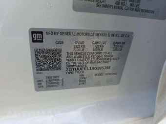 2025 GMC Sierra 1500 AT4 Crew Cab Short Bed 4SB - miniatura 2