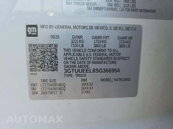 2025 GMC Sierra 1500 AT4 Crew Cab Short Bed 4SB - miniatura 5