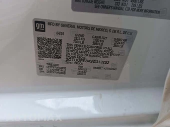 2025 GMC Sierra 1500 AT4X Crew Cab Short Bed 4SG - miniatura 5