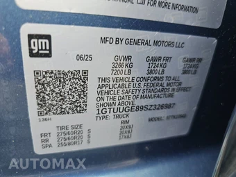 2025 GMC Sierra 1500 Denali Crew Cab Short Bed 5SA - miniatura 21