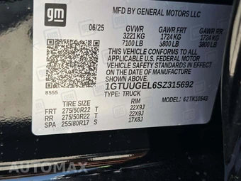 2025 GMC Sierra 1500 Denali Crew Cab Short Bed 5SA - miniatura 2
