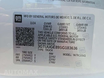 2025 GMC Sierra 1500 Denali Crew Cab Short Bed 5SA - miniatura 2