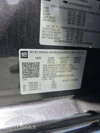 2025 GMC Sierra 1500 Denali Crew Cab Short Bed 5SA - miniatura 5
