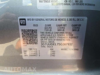 2025 GMC Sierra 1500 Denali Crew Cab Short Bed 5SA - miniatura 2