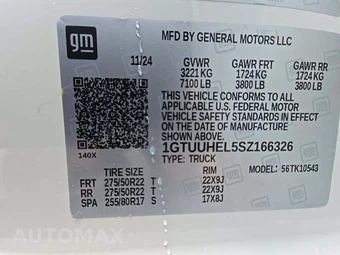 2025 GMC Sierra 1500 Denali Ultimate Crew Cab Short Bed 5SB - miniatura 2