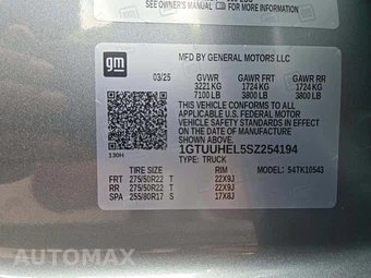 2025 GMC Sierra 1500 Denali Ultimate Crew Cab Short Bed 5SB - miniatura 2
