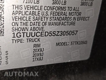 2025 GMC Sierra 1500 Elevation Crew Cab Short Bed 3SB - miniatura 14