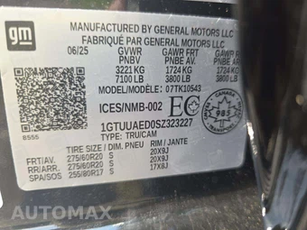 2025 GMC Sierra 1500 Pro Crew Cab Short Bed 1SA - miniatura 5