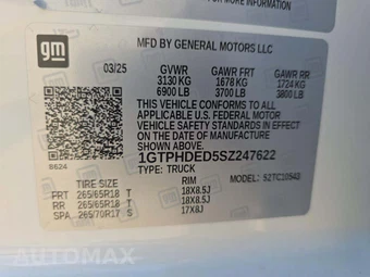 2025 GMC Sierra 1500 SLT Crew Cab Short Bed 4SA - miniatura 2