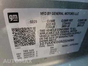 2025 GMC Sierra 1500 SLT Crew Cab Short Bed 4SA - miniatura 14