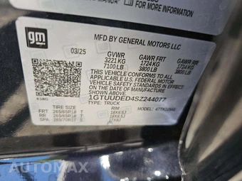 2025 GMC Sierra 1500 SLT Crew Cab Short Bed 4SA - miniatura 5