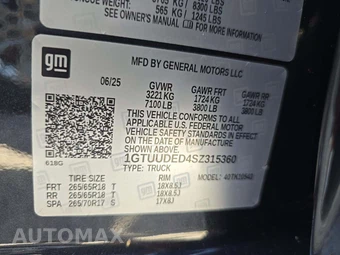 2025 GMC Sierra 1500 SLT Crew Cab Short Bed 4SA - miniatura 5
