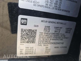 2025 GMC Sierra 1500 SLT Crew Cab Short Bed 4SA - miniatura 5