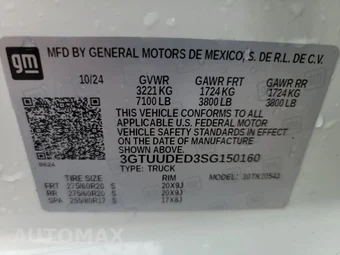 2025 GMC Sierra 1500 SLT Crew Cab Short Bed 4SA - miniatura 14