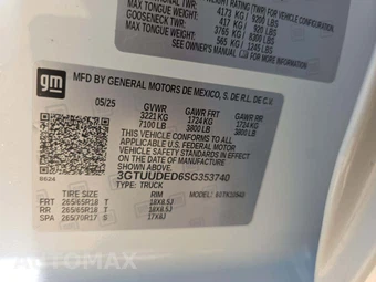 2025 GMC Sierra 1500 SLT Crew Cab Short Bed 4SA - miniatura 5