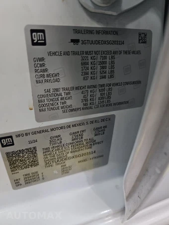 2025 GMC Sierra 1500 SLT Crew Cab Short Bed 4SA - miniatura 14