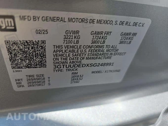 2025 GMC Sierra 1500 SLT Crew Cab Short Bed 4SA - miniatura 5